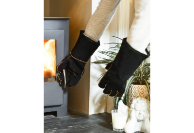 Manor Black Fireside Gloves (one size / pair)